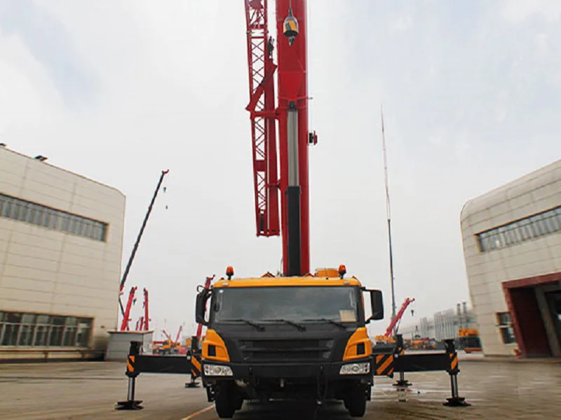 Chinese Hoist Machine Sanyi 16ton STC160 Truck Crane