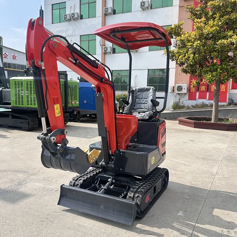 2024  1T  1.2T 1.5T  New Mini Excavator mini bagger 360 degree rotation mini excavator with CE approved