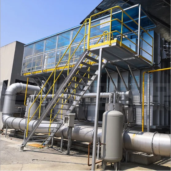 
Industrial coating waste gas disposal 99% purify efficiency industrial waste gas treatment rto 