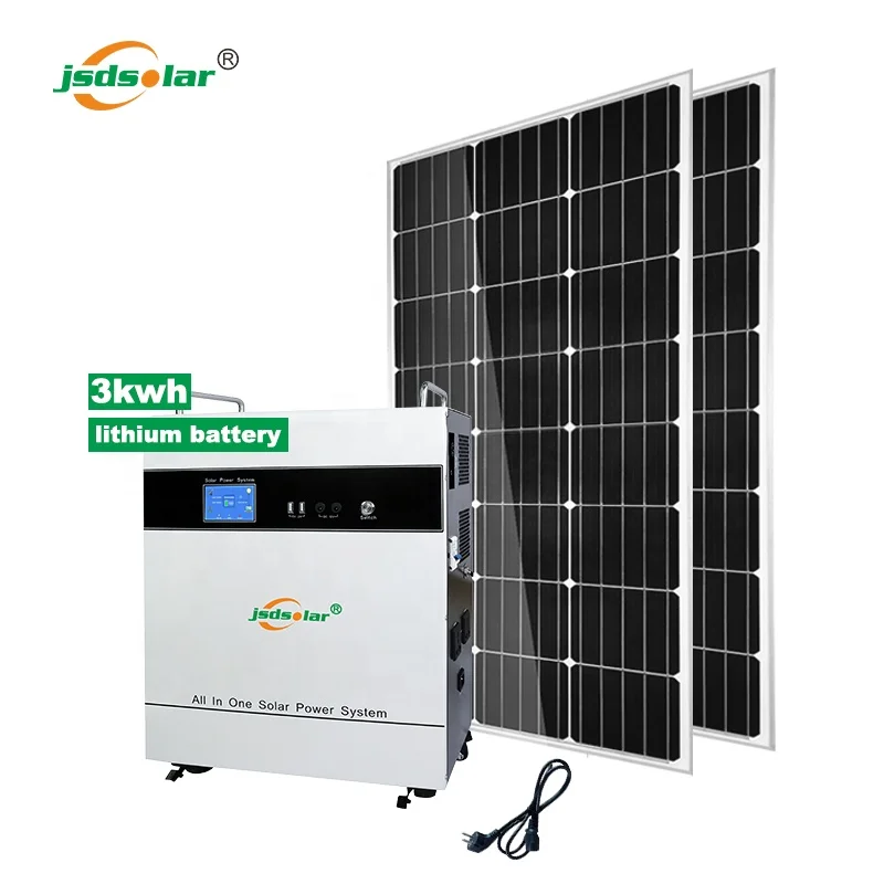 Jinsdon 1500W 3000W 5000W Портативный Кемпинг Солнечной системы для использования вне помещений 5KW 3KW 1.5KW домашняя солнечная система Комплект Промышленного коммерческого