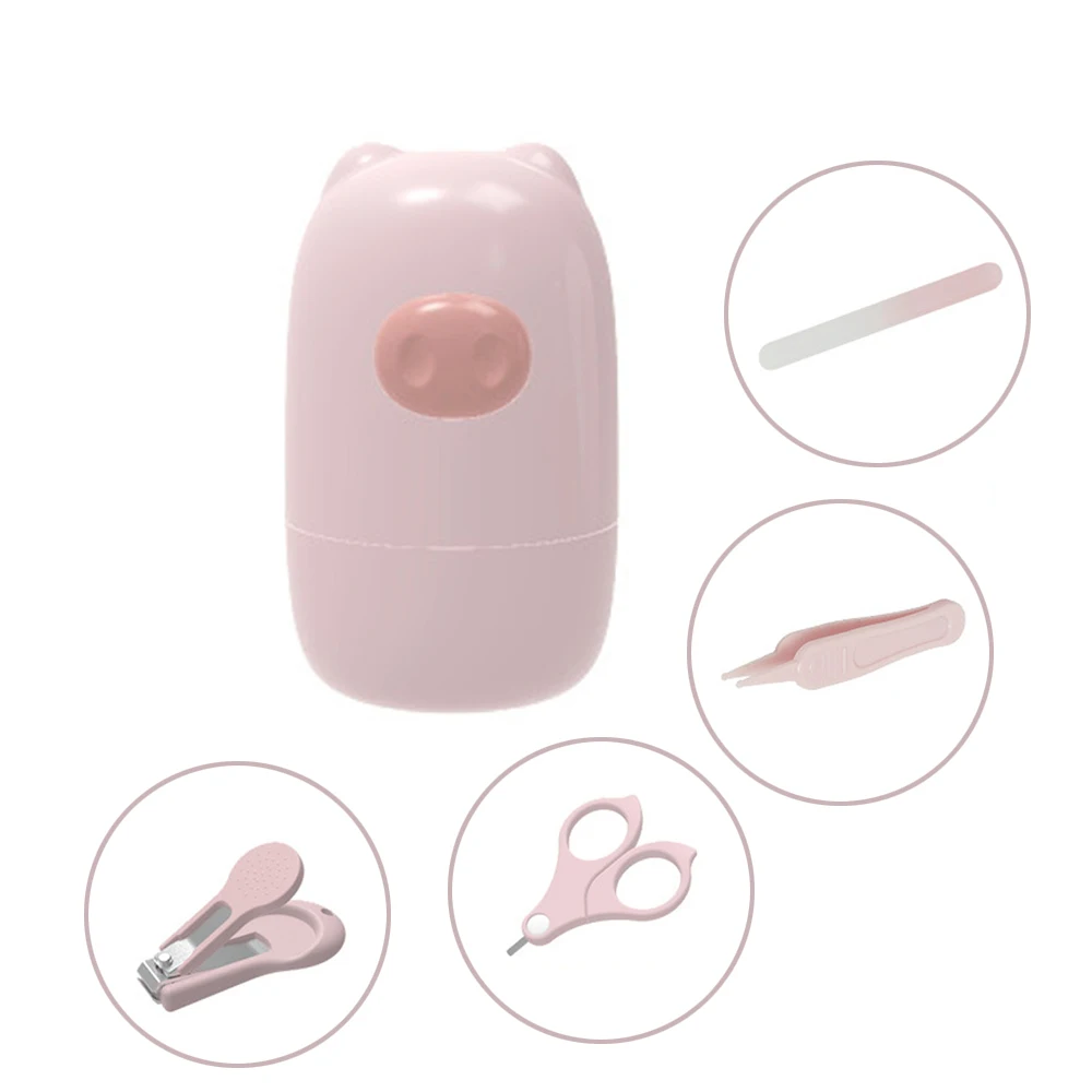 Toe Nail Scissors Cutter Set Stainless Steel Baby Nail Clippers Set