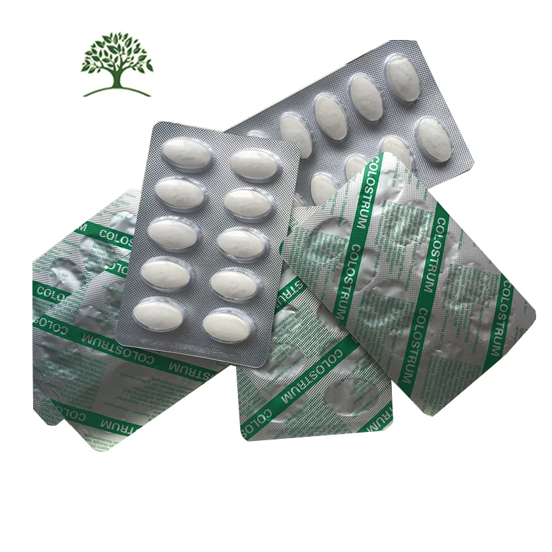 Anti-Aging Pure Lactoferrin Powder VC VE 1000mg Chewable Tablet Softgel