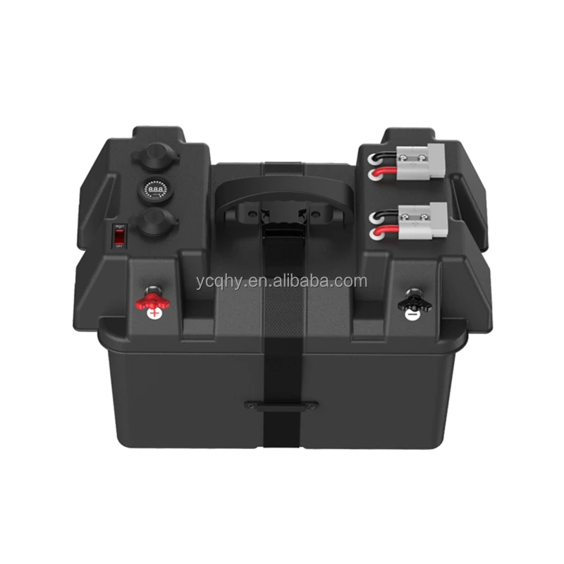 12 v морской катер кемпинг для автофургонов батарейный блок с 16 выключатель пустой anderson разъем