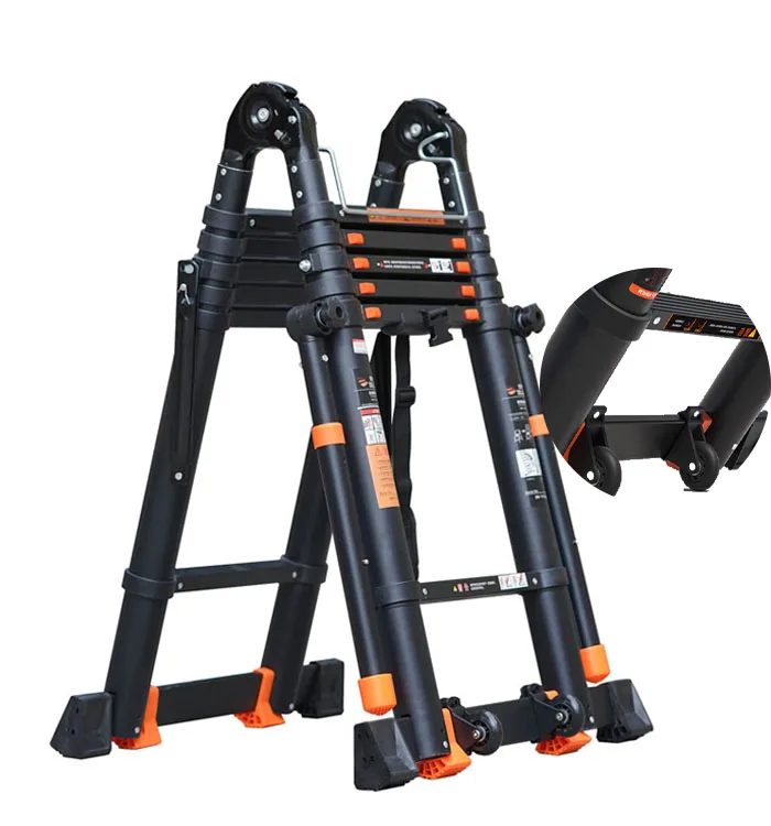 Высокое качество 3,3 мм складная лестница из алюминиевого сплава для электрика