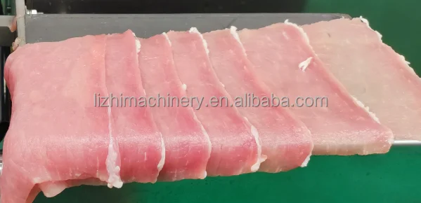 Автоматическая коммерческая машина для резки конвейера мяса