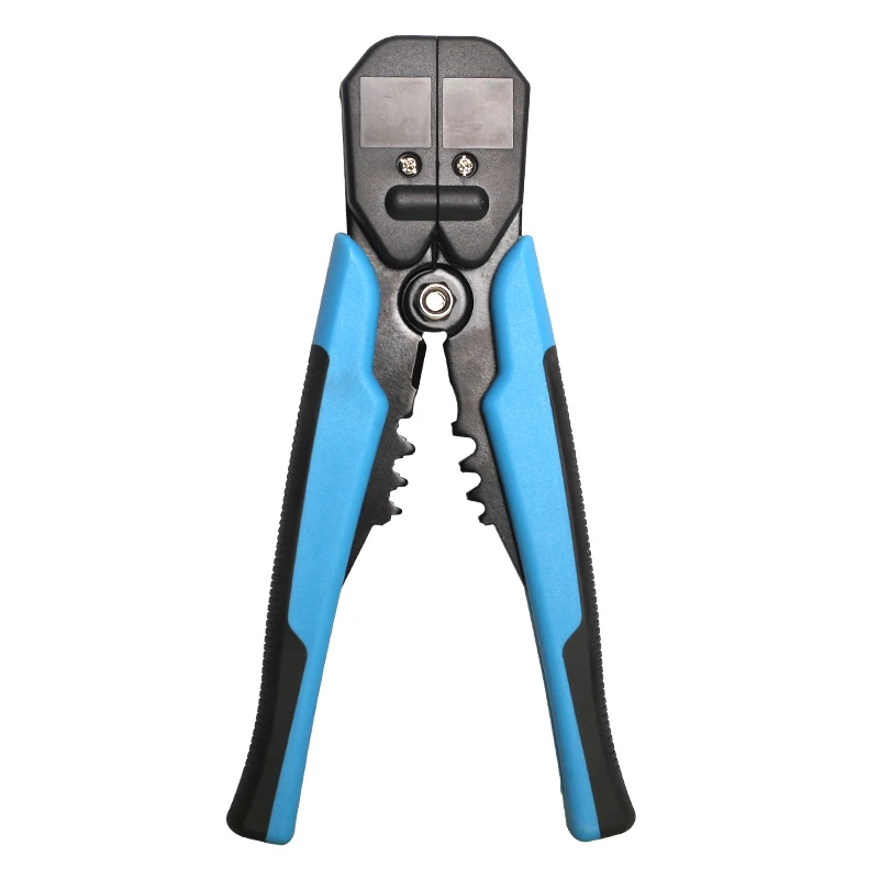 FIXTEC Heavy Duty A3 Steel 8' Automatic Wire Stripper Pliers for Stripping/Cutting/Crimping