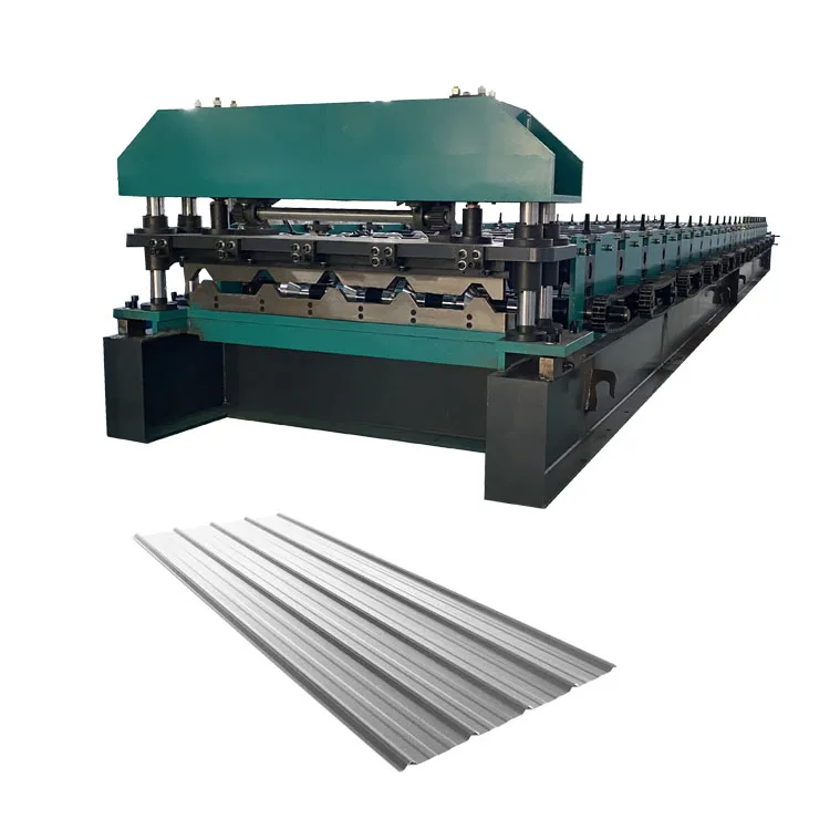 ZTRFM PPGI/GI corrugated steel roof sheet making roll forming machine