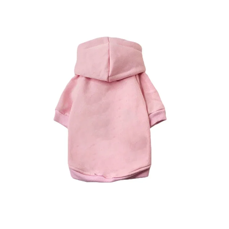 Solid Dog Jacket Coat Hoodies Sweatshirt pet Clothes for  Medium Large Dogs Labrador French Bulldog Yorkshire Outfit S-9XL