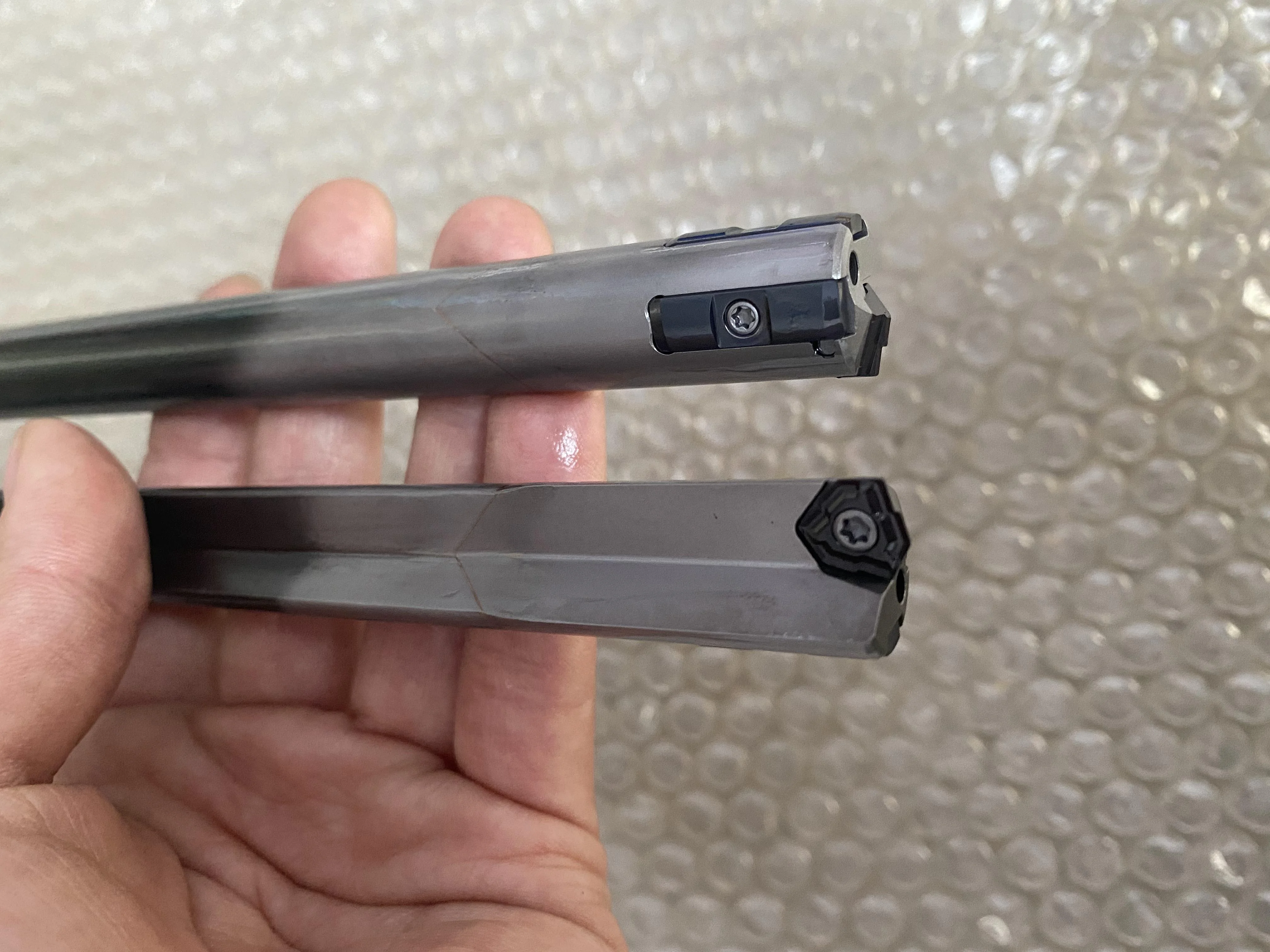 OEM Wholesale Single Fluted Gun Drill Alloy Deep Hole Two-Hole Brazed Carbide Tip Integral Cemented Solid Carbide Steel