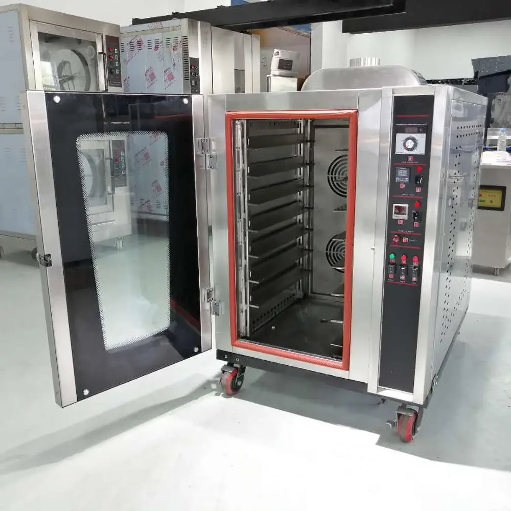 
Bread baking oven 8 trays convection oven gas bakery equipment 