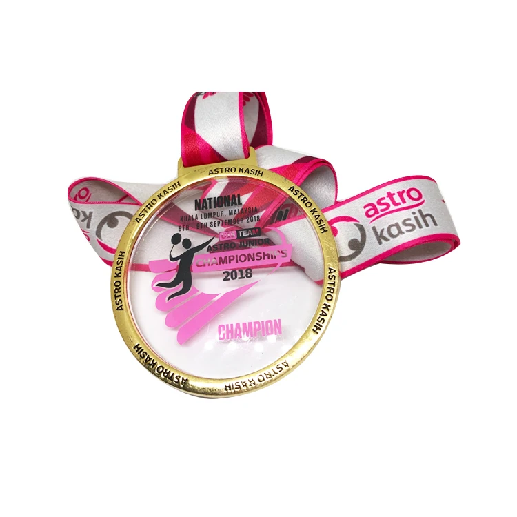 Custom Sport Miraculous Trophies And Marathon Metal Running Key Gold Soccer Catholic Award acrylic  Medal//