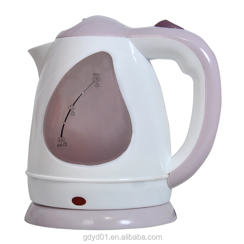 Yousdas 1500ml capacity kettle choose temperature plastic molds used kitchen electric water kettle
