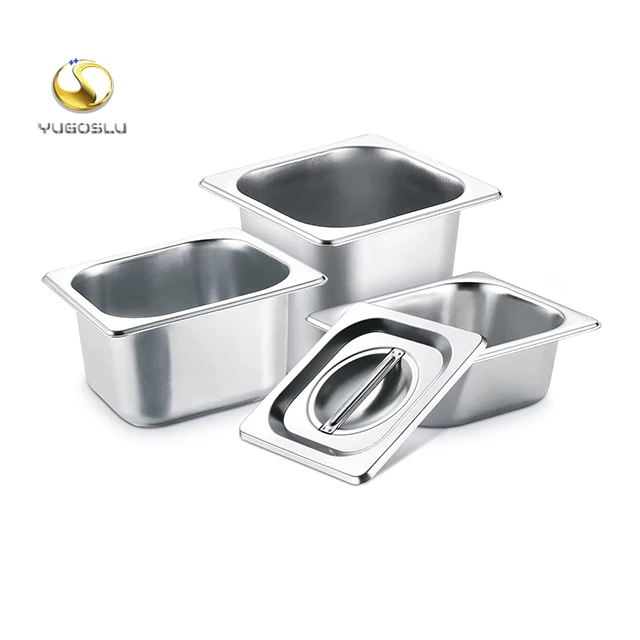 factory supply hotel Kitchen equipment tool utensil set stainless steel food storage container gastronorm containers gn pan