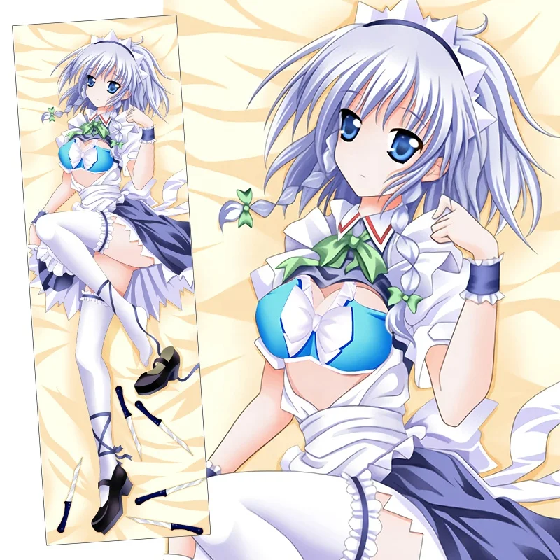 Сублимационная наволочка dakimakura с индивидуальным принтом японского аниме dakimakura