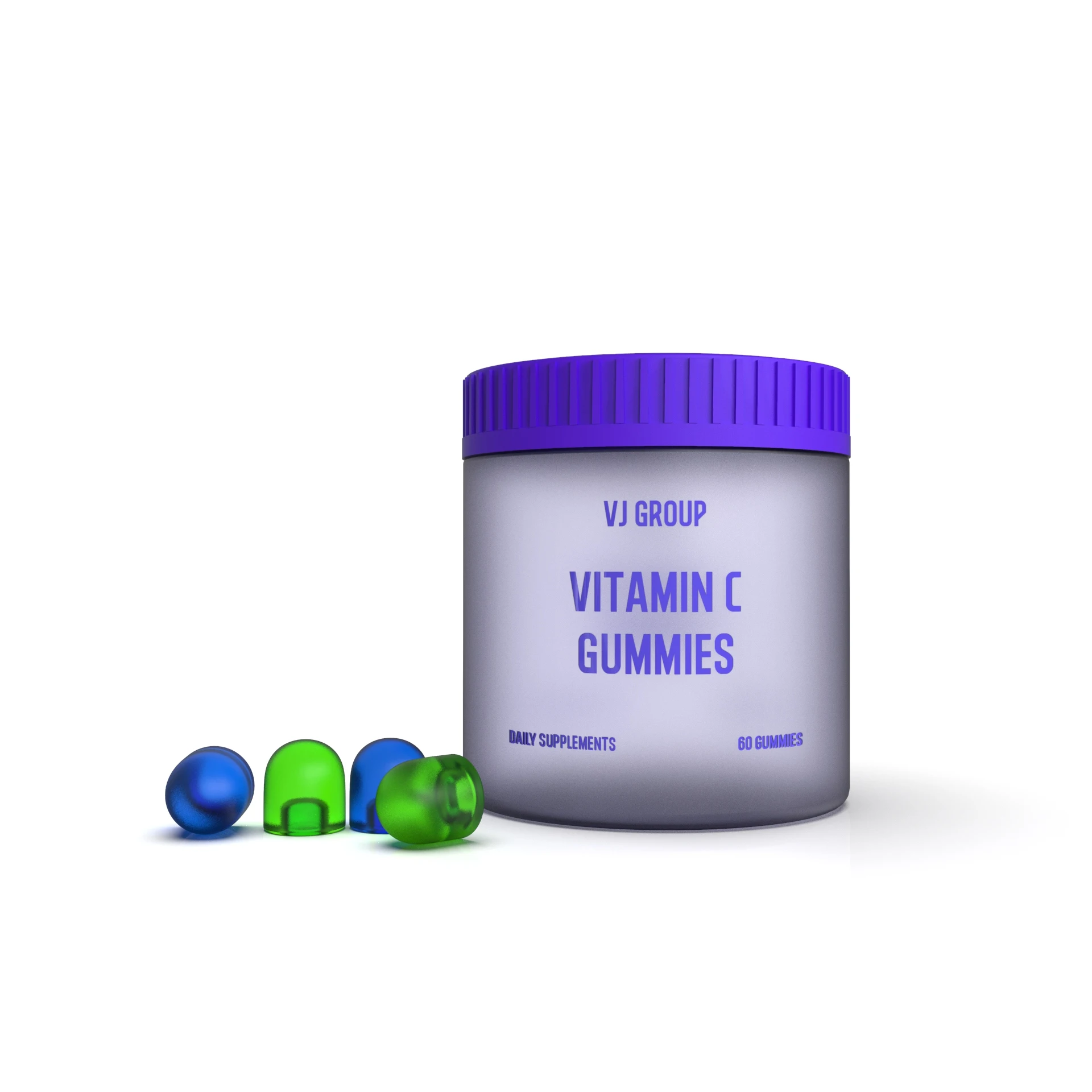 2025 Hot Sell Food Storage Jar With Plastic Lids 6oz 8oz Empty Frosted Cosmetic Jars Plastic Jars For Gummies Cosmetic