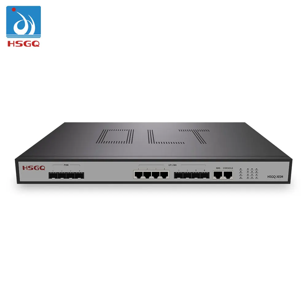  HSGQ-XE04 Epon OLT 1U для FTTH Solution Fiberhome 10G совместимый olt 4 порт epon onu