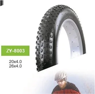 China Manufacturers 20*4.0 26*4.0 Color Fat Bike Tire Snow Bike Tire for sale