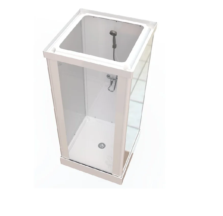 Prefab modular bathroom hotel container house hospital use portable toilet Shower cabin easy EUROPEAN shower CE