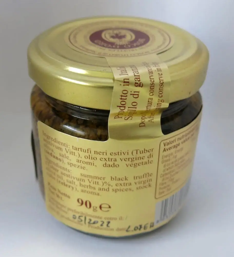 Italian Black Summer Truffles Minced