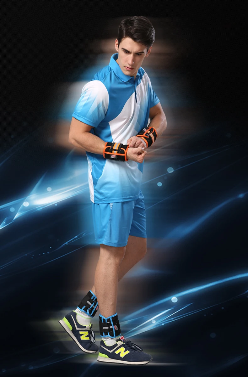 Hot Sale Running Sports Foot Ankle Bearing Equipment 1KG Detachable Load-bearing Foot Binding Sandbag
