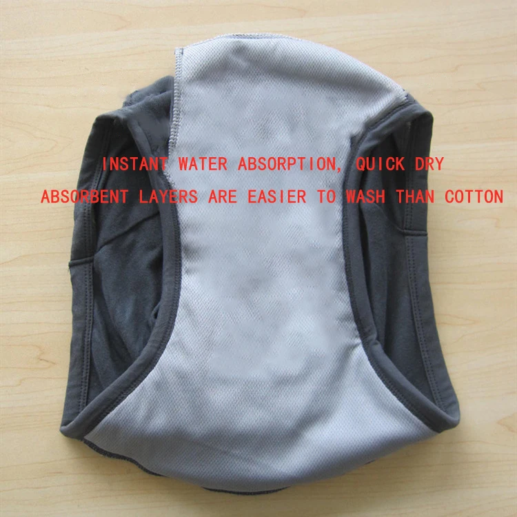 Hygieia Factory Price Washable And Reusable Adult Urinary Incontinence Boxer Brief For The Old Man And Women