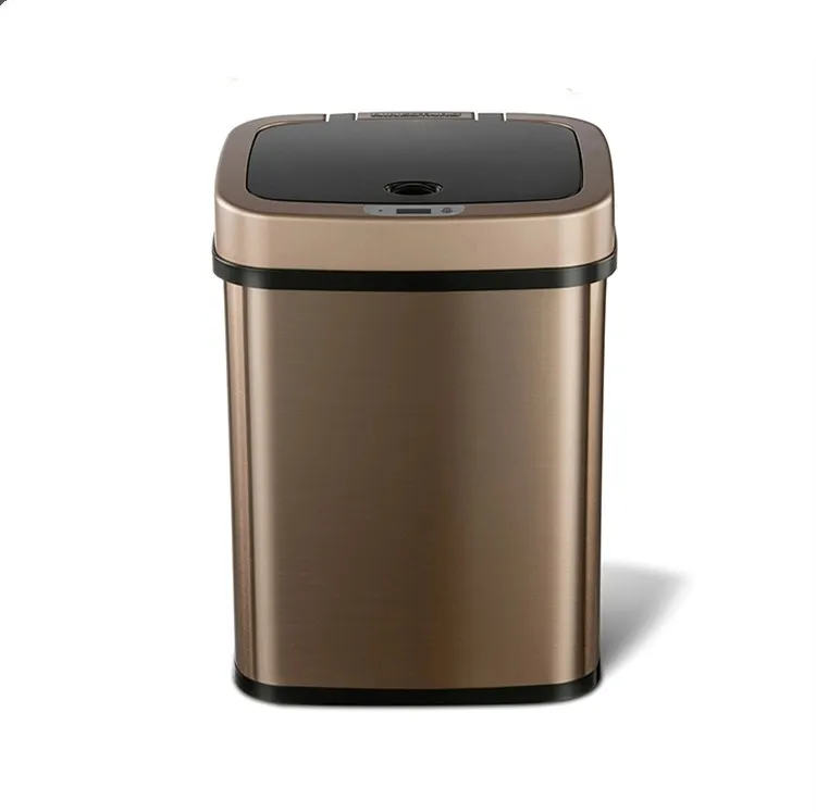 Environmental protection high-tech convenient trash can Intelligent induction trash can bacteria-proof healthy closed trash can