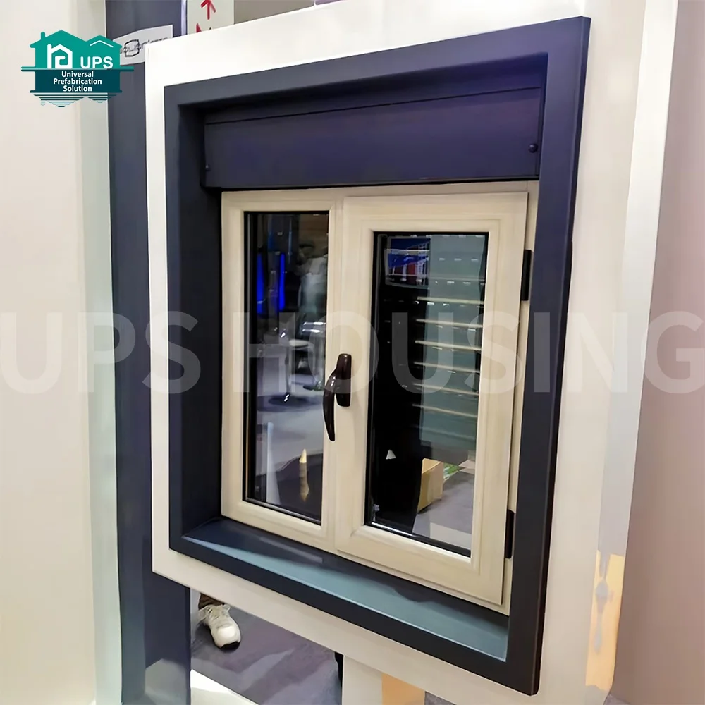 China Leading Manufacture vinyl Double Swing PVC Profile Casement window upvc Windows PVC