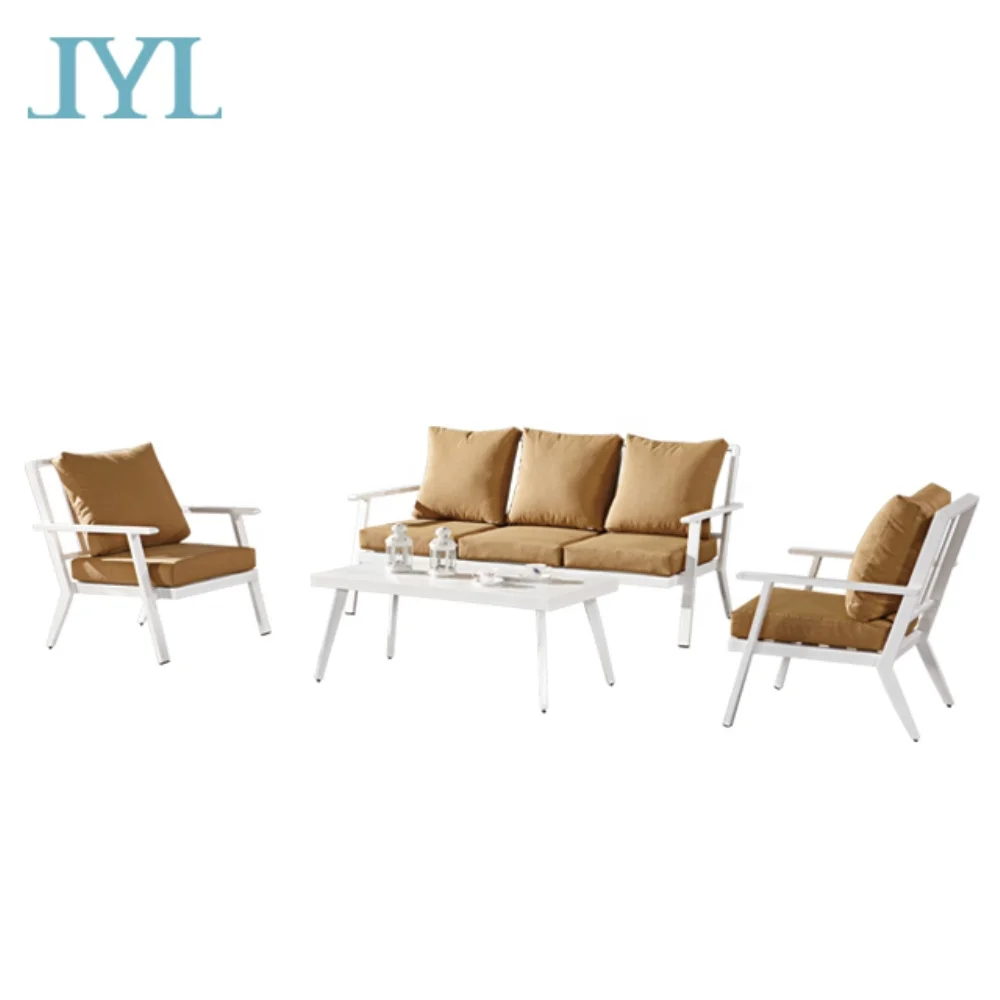 Waterproof Cast Aluminum garden Outdoor Garden sofa Furniture set