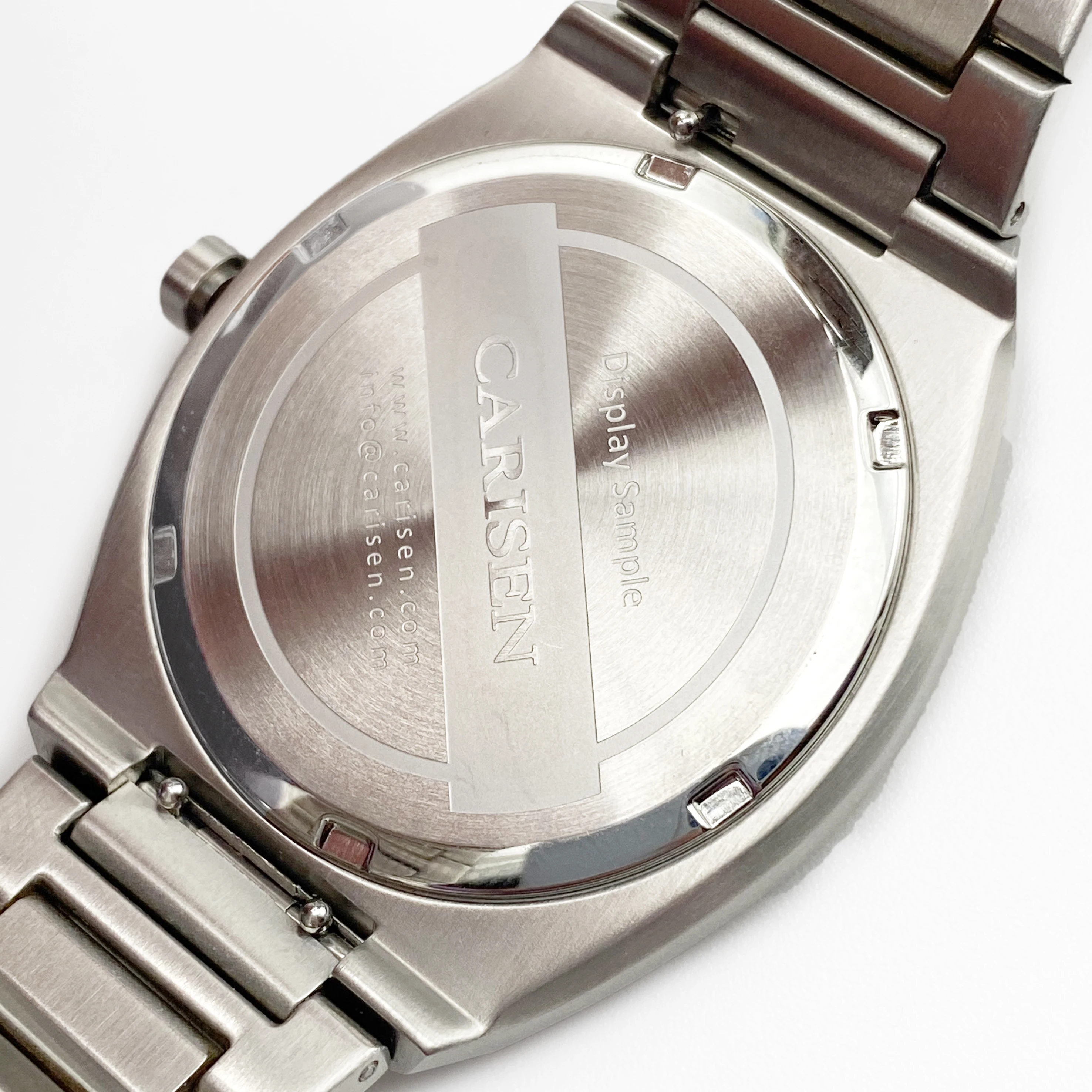 Кварцевые японские часы с логотипом на заказ водонепроницаемые мужские от производителя из нержавеющей