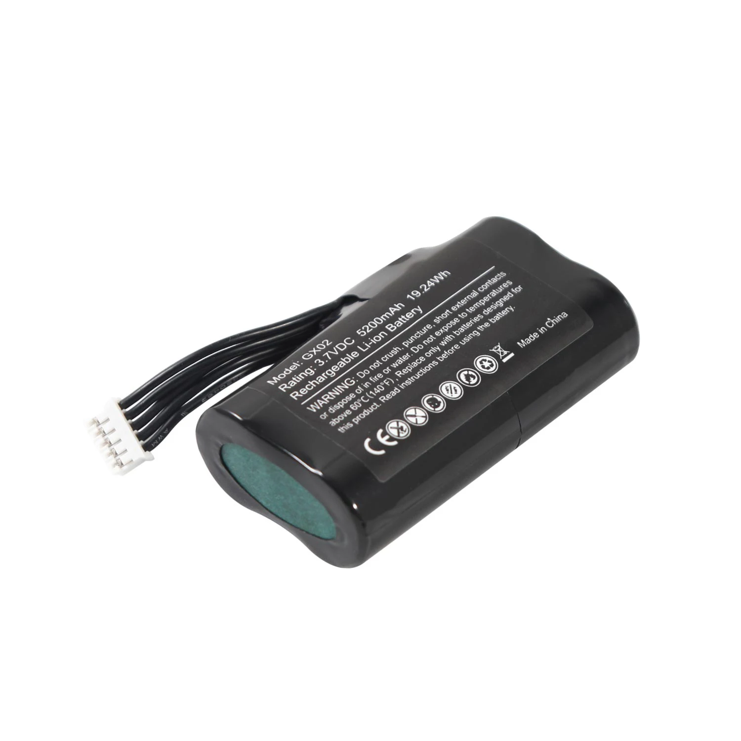 Новая перезаряжаемая Замена для NEXGO GX02 N3 N5 3 7 В 5200 мАч черная 18650 батарея Pos терминальная машина