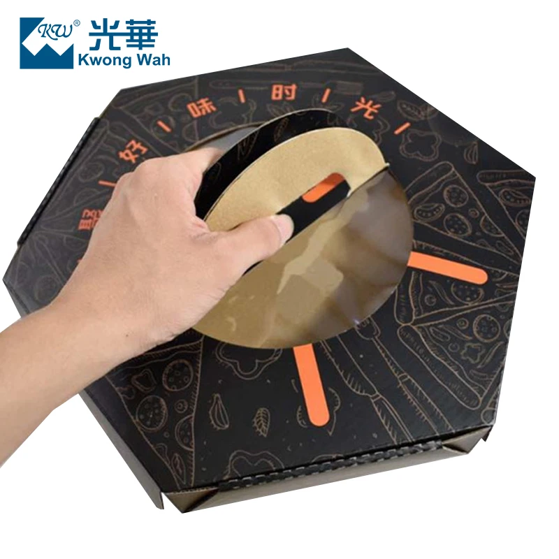 Wholesale custom printed design disposable eco white kraft  cheap for sale  pizza boxes with logo pizza  packaging  box