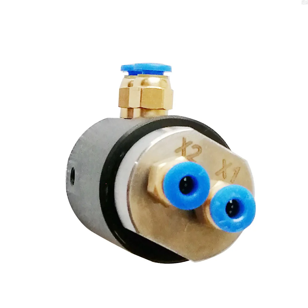 Миниатюрное пневматическое вращающееся соединение с 2 портами для воздуха