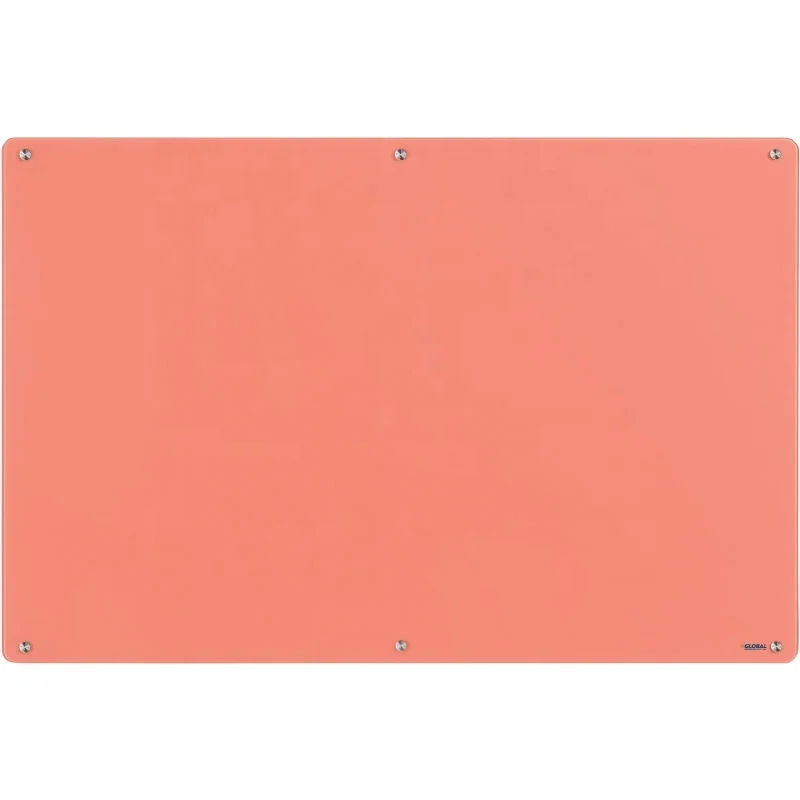 Factory price XUSHAN  Industrial Magnetic Glass Dry Erase colored writing Board - 72 x 48