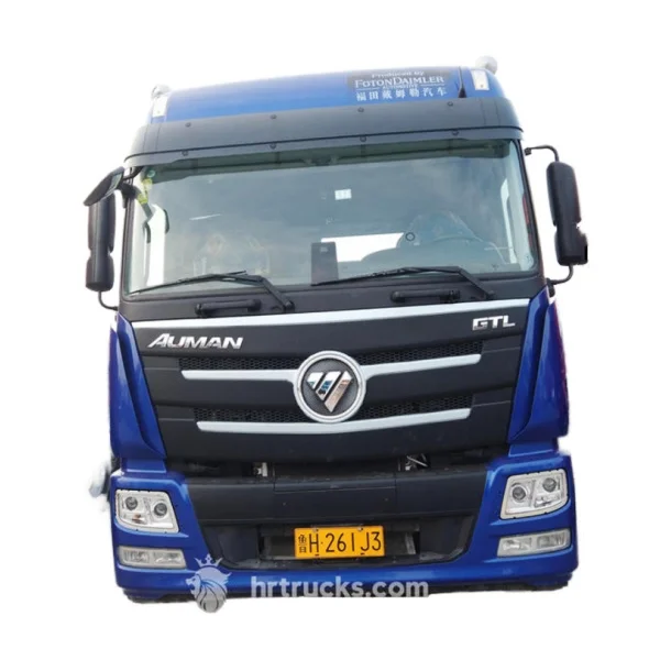 Foton EST Auman Heavy Duty Diesel Tractor Trucks 6x4 8X2 8X4 Flatbed with Cummins Engine for Logistics Transportation China