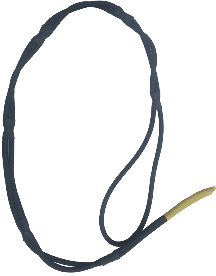 Профессионально изготовленный дешевый 1600 фунтов 3/8 дюйма 8 мм Круглый Банджи док-лайн нейлоновый шнур швартовая веревка