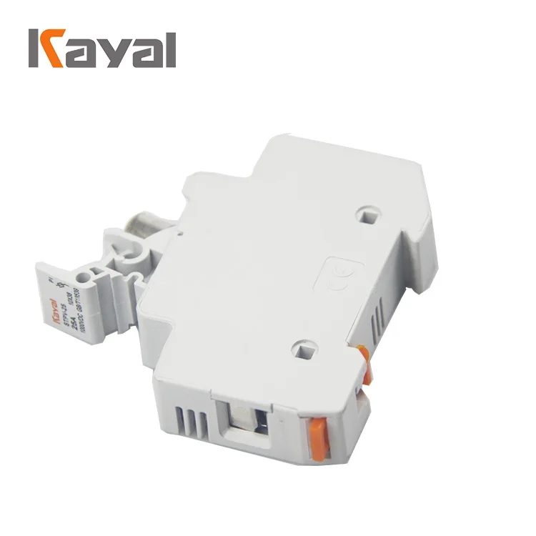 KAYAL Photovoltaic Solar Electric 1000v Thermal 1a 2a 3a 5a 10a 15a 20a 25a 32a DC Fuse Holder and Base