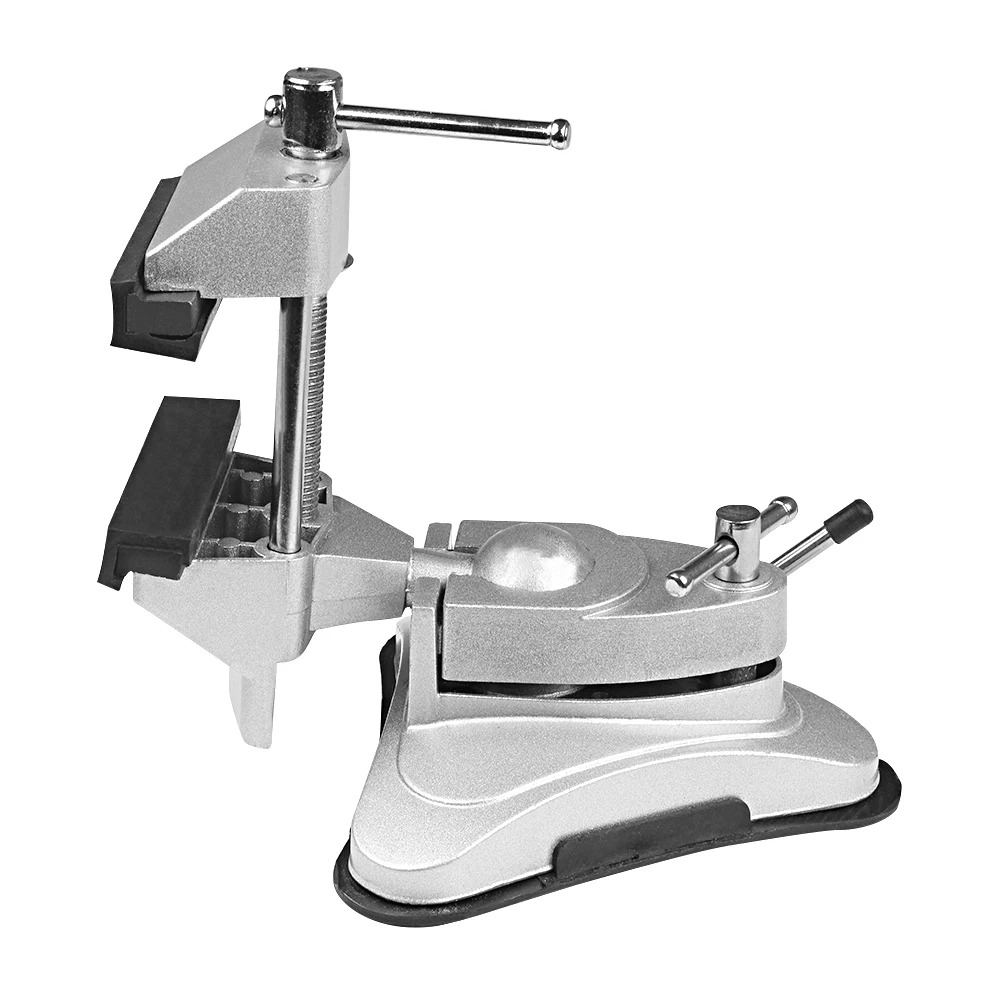 16.5CM Mini Portable Universal Vacuum Table Vise With Standard Head