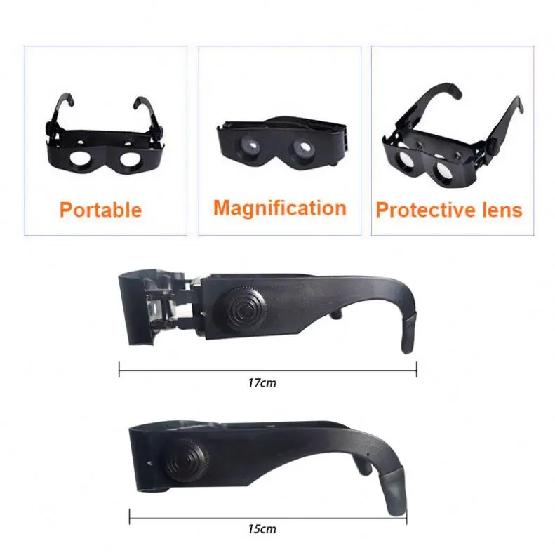 3X25 Fishing Binoculars Telescope Outdoor Portable Telescope for Fishing Hunting and Reading