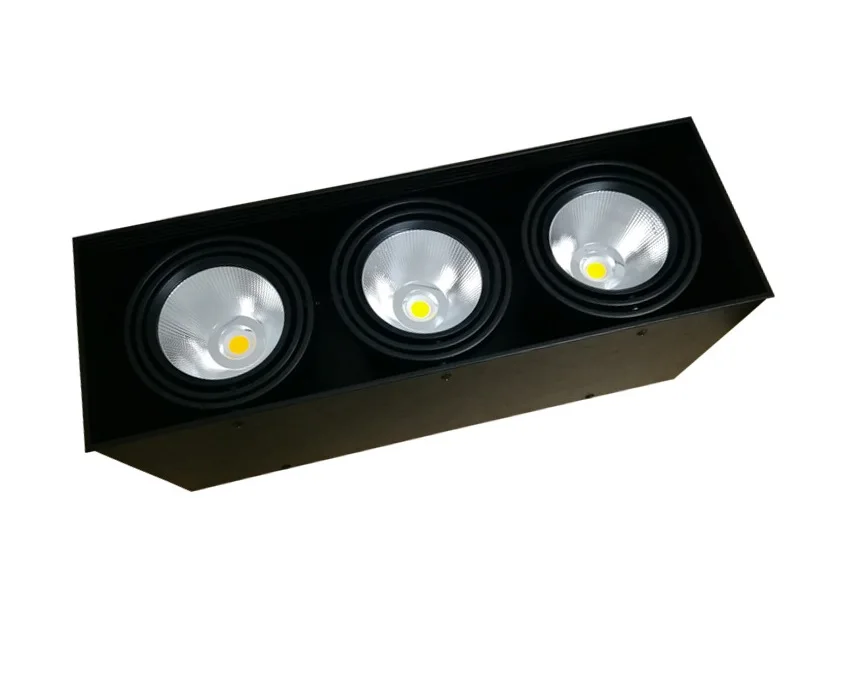 hotel lighting adjustable angle grille 2 HEADS 30w 	 trimless recessed down light for hotel downlights