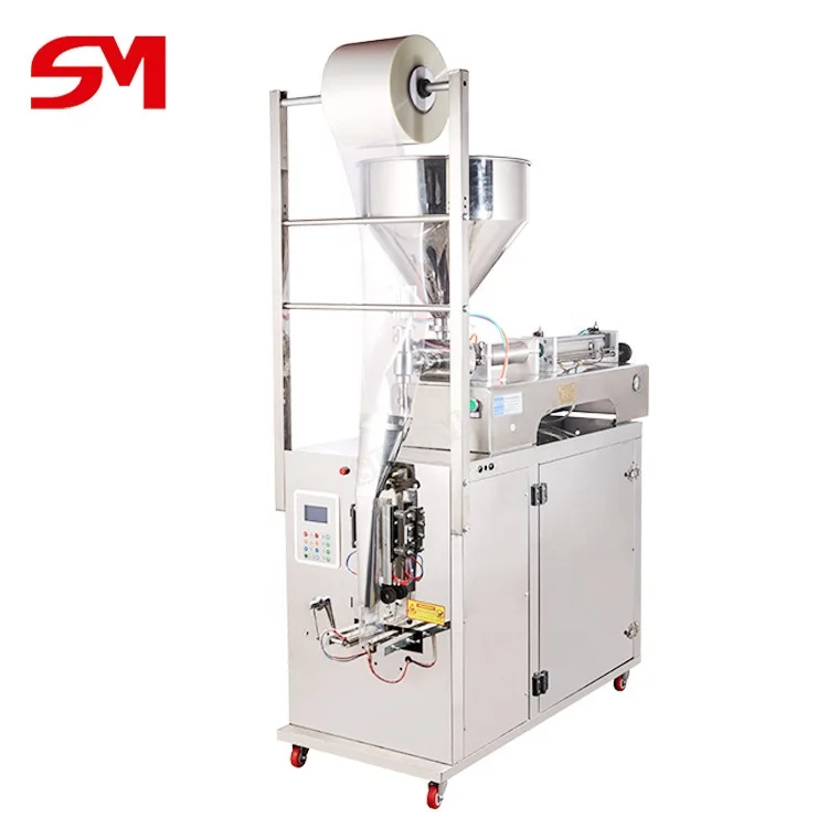 Most World Popular Multifunctional Butter Toothpaste Seafood Sauce Filling And Wrapping Sealing Machine