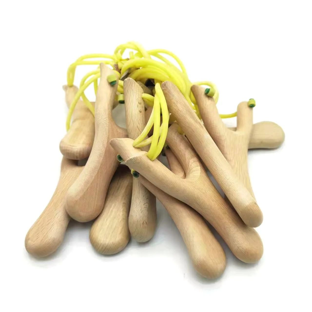 Solid Wooden Slingshot Toys Hunting Slingshot for Catapult Game/Outdoor/Hunting for Kids/Children/Adult Beech Wooden Slingshot