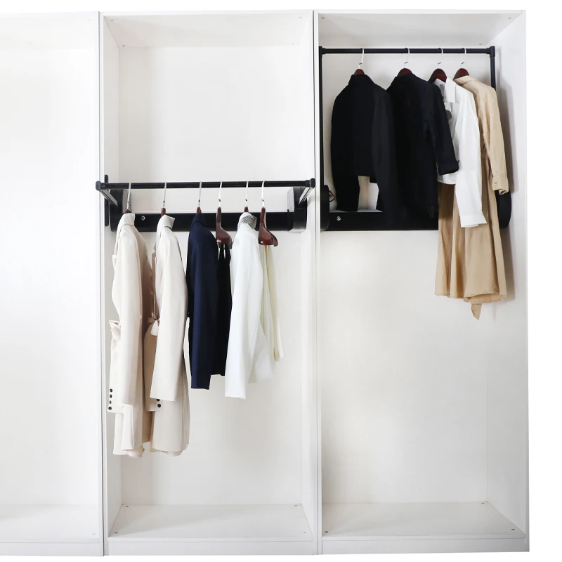 Angel Particle Wardrobe Accessories Hanging Clothes Organizer Automatic motor driven Wardrobe Lift Hanger