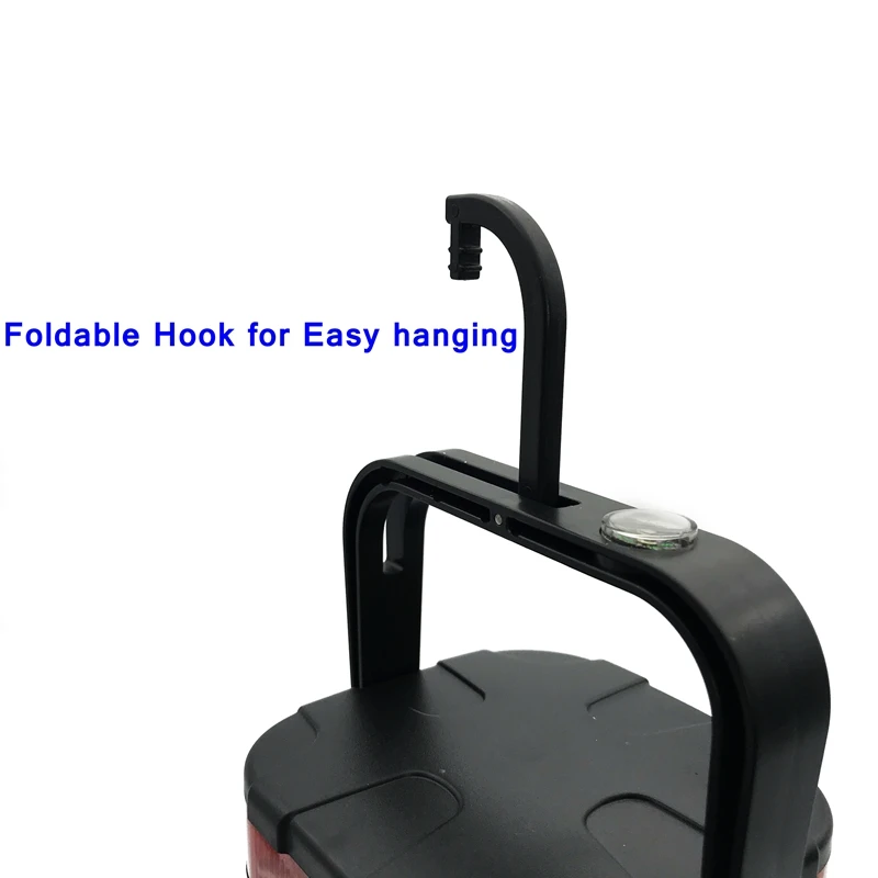 Factory made lanterna led flashlight with red light