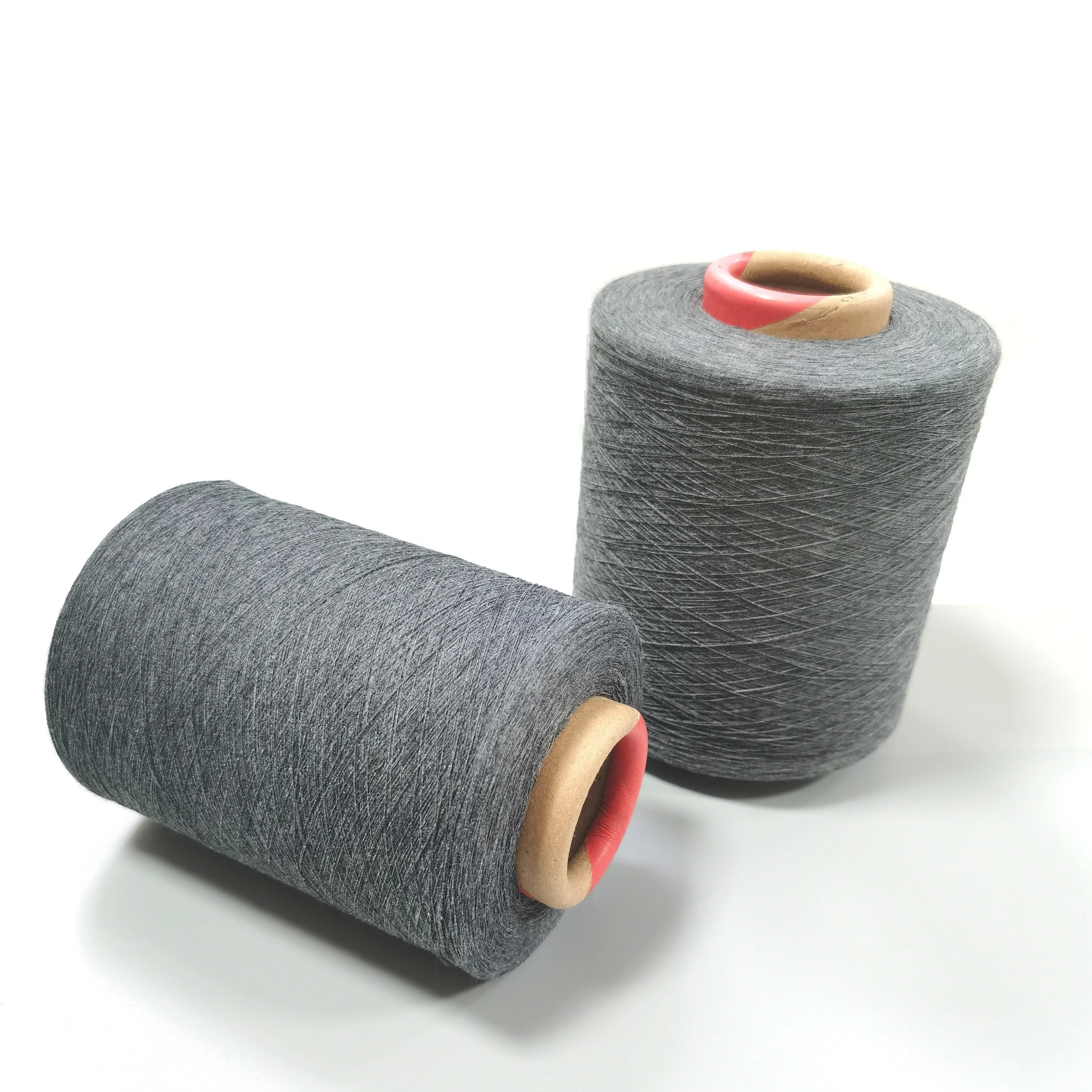 Dyed 50% Viscose 50% Polyester Blended Yarn Used For Socks Knitting