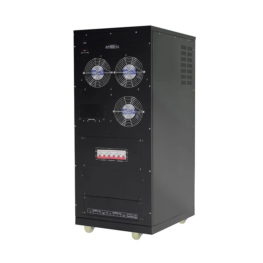 Industrial Frequency Pure Sine Wave Inverter 10KW 40KW Off Grid Frequency Solar Inverter With EI Transformer