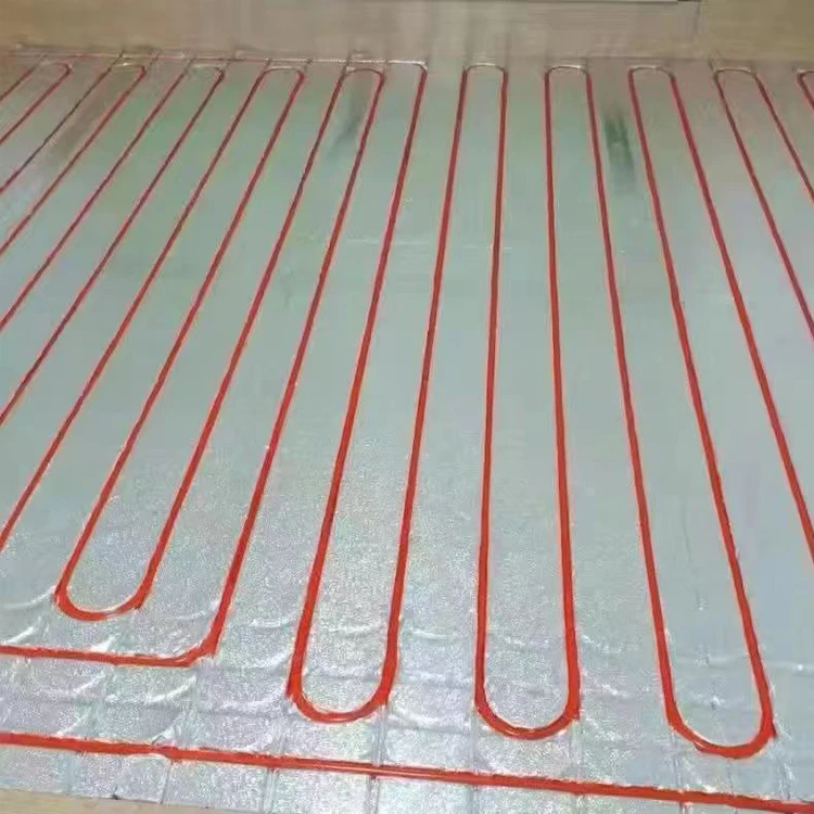 Under Wooden/Ceramic Floor Fixed Layer Eps/Xps Hydronic Heating Board Panels Polystyrene Insulation Boards