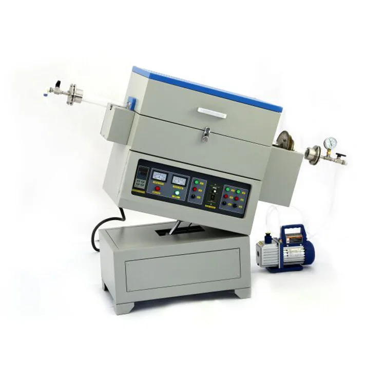 Li-lon cathode materials heat treatment tiltable rotary tube furnace