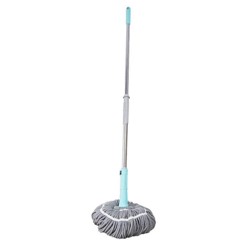 TS New products rotary twist mop telescopic magic mop wet and dry floor cleaning mop