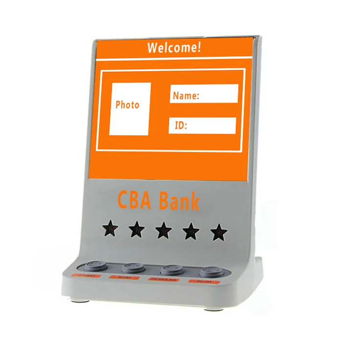 Bank Feedback Terminal System Feedback Tablet