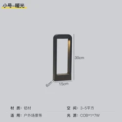 Фонарь для газона на солнечной батарее, Квадратный светодиодный водонепроницаемый садовый светильник для ландшафта, виллы, сада, газона